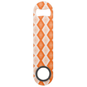 Motif diamant orange