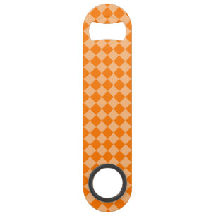 Motif diamant Orange Checker
