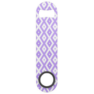 Motif diamant pourpre et blanc