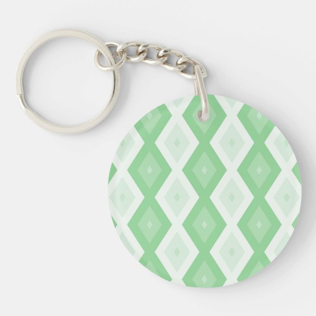 Motif diamant vert pomme (Devant)