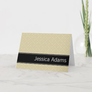 Motif Diamants Beige Personnalisé