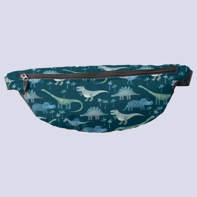 Motif Dinosaur amusant (Fun dinosaur pattern fanny pack)