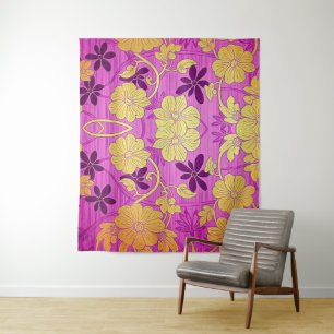 MOTIF doré rose ORIENTAL - Tapisserie