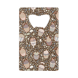 Motif doux fait de petits gâteaux savoureux