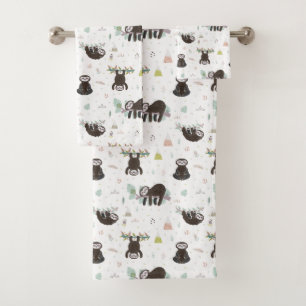 Motif doux somnolent de paresse