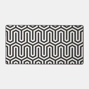 Motif égyptien noir et blanc