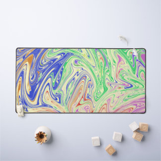Motif Élégant Abstrait Tourbillonnant Coloré