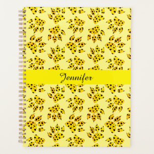 Motif Empreinte de patte Leopard Ajouter un nom