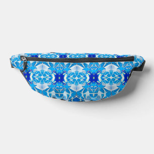 Motif en carreaux bleu turquoise, gris et cobalt
