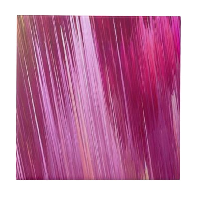Motif en céramique carreaux rose (Devant)