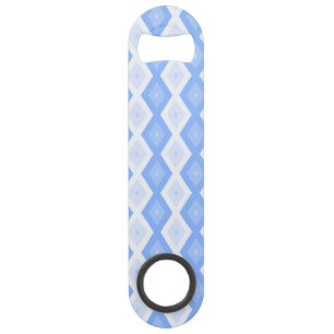 Motif en diamant bleu pâle