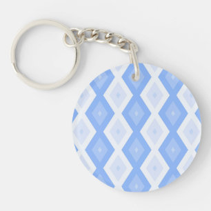 Motif en diamant bleu pâle
