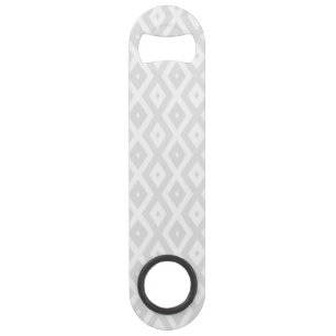 Motif en diamant gris clair et blanc