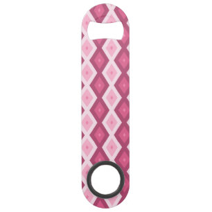 Motif en diamant rose