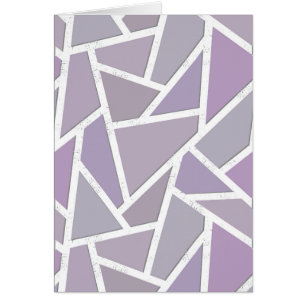 Motif en mosaïque de lavande
