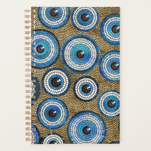 Motif en mosaïque de l'oeil maléfique (Devant)