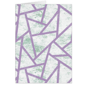 Motif en mosaïque vert clair et lavande