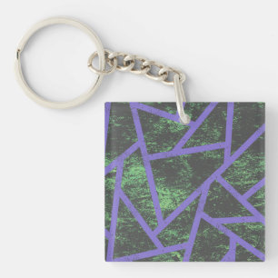 Motif en mosaïque violet et verte