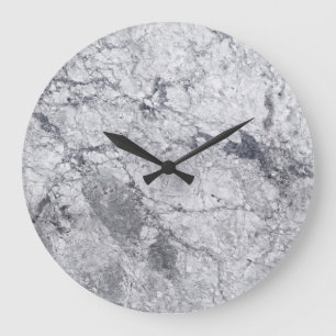 Motif en pierre de marbre Acrylique Horloge murale