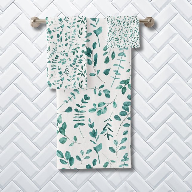 Motif Eucalyptus aquarelle (Créateur téléchargé)