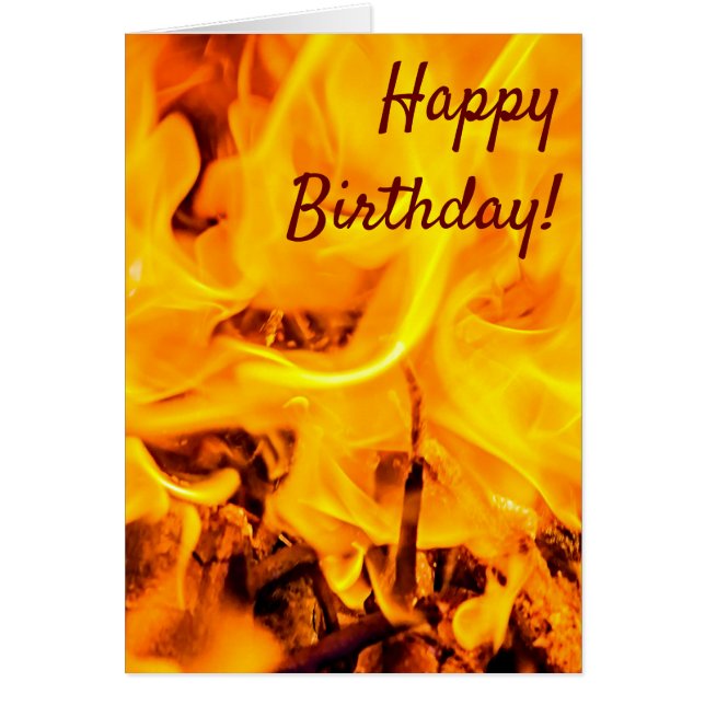 Motif Feu Et Flames (Devant)