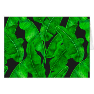 Motif feuille de banane