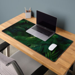 Motif Feuille de Dark Green Tropical