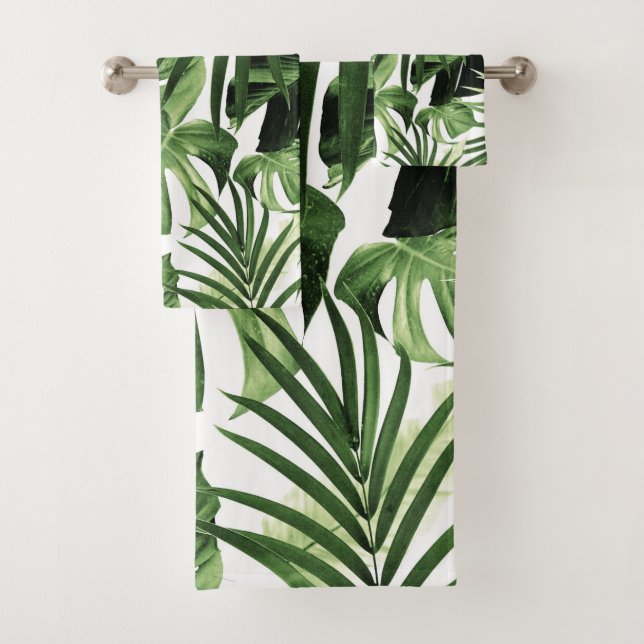 Motif Feuille de la jungle tropicale #12 (En situation)