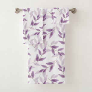 Motif Feuille de l'aquarelle en plumes