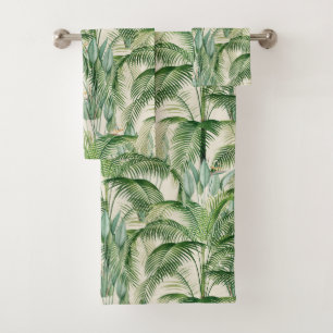 Motif Feuille de palme de feuillage tropical