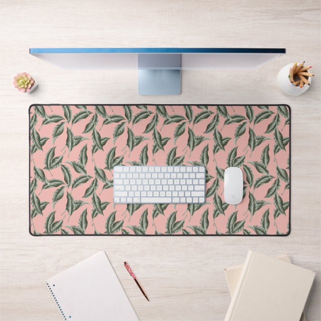 Motif Feuille du jardin tropical (Bureau 1)