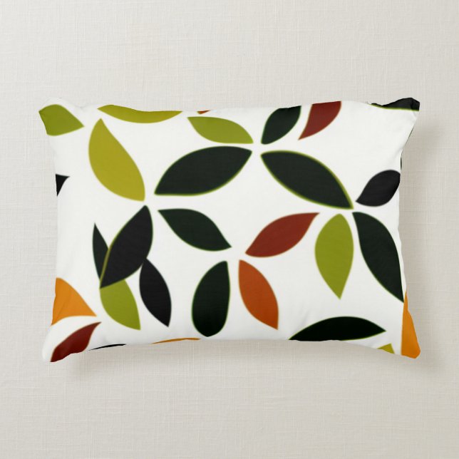 Motif feuille sur le coussin (Devant)