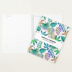 Motif feuille tropical