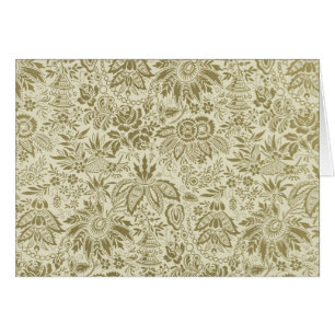 Motif floral Antique Damask Paisley