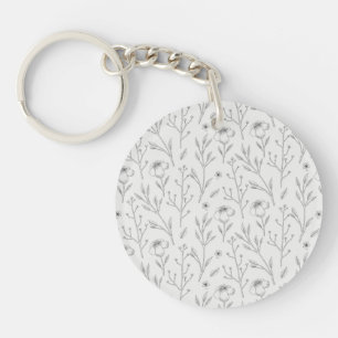 Motif floral botanique victorien sombre et maussad
