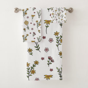Motif floral botanique victorien sombre et maussad