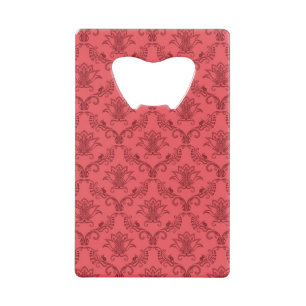 Motif floral de damassé