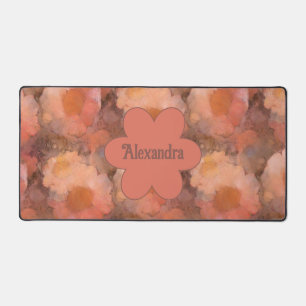 Motif floral de marguerite à l'aquarelle rustique