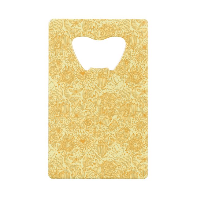 Motif floral d'été dans des couleurs chaudes (Devant)