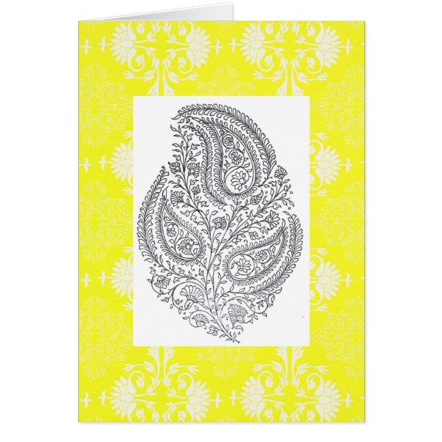 MOTIF FLORAL JAUNE DE BALANCEMENT (Devant)