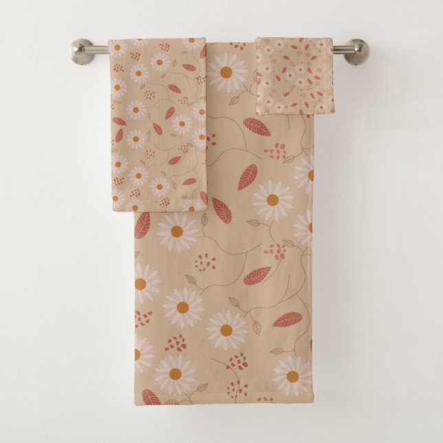 Motif Floral moderne, Motif Floral Boho (En situation)