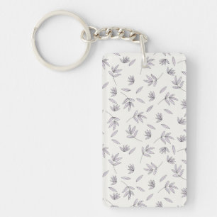 Motif floral printemps floral acrylique