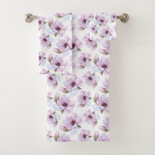 Motif floral romantique
