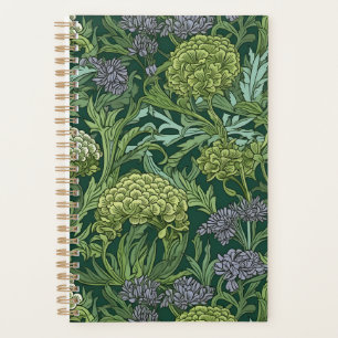 Motif floral sans couture de style William Morris