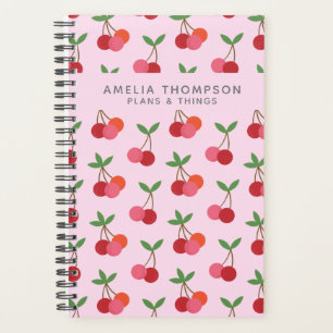 Motif Fruit cerise Nom des cerises rouges roses
