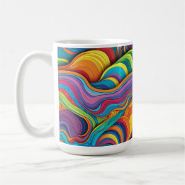 motif géométrique Abstrait 34 - Café Mug
