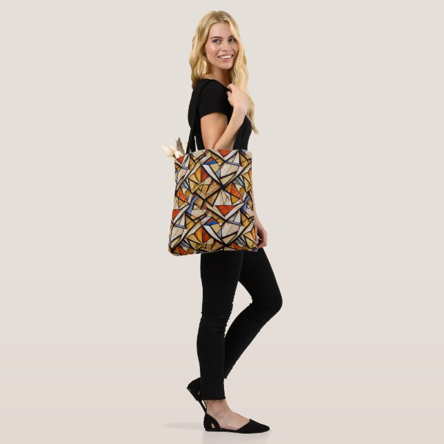 motif géométrique Abstrait design 20 - Sac fourre- (Sur le modèle)