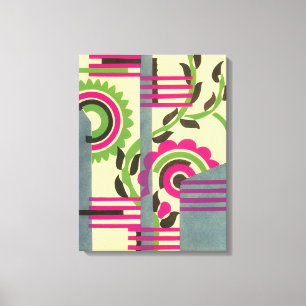 Motif géométrique Art Déco vintage Jazz Pochoir