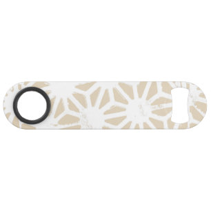 Motif géométrique beige