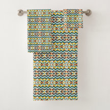 motif géométrique chevron moderne